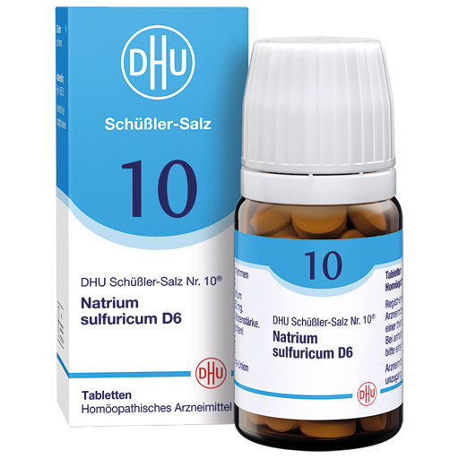 BIOCHEMIE DHU 10 Natrium sulfuricum D 6 Tabletten  80 St  Tabletten