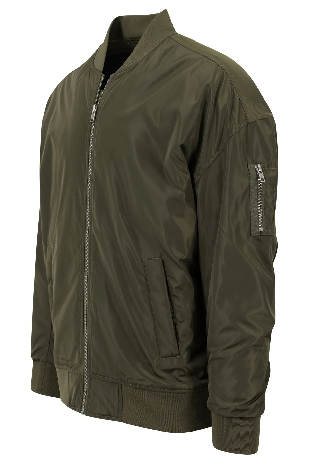 Urban Classics  Jacke - Khaki - Oversized