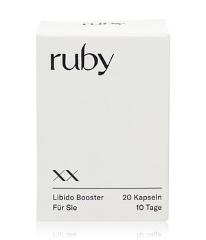 ruby Libido Booster Für Sie Natürliches Aphrodisiakum Nahrungsergänzungsmittel 20 Stk