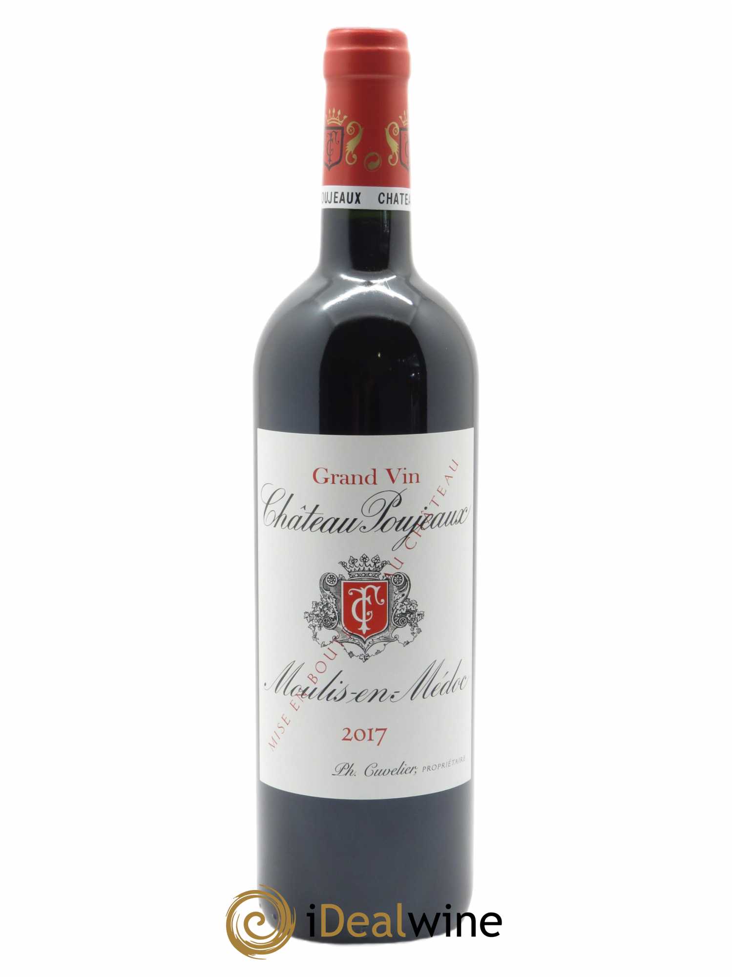 Château Poujeaux  2017 - Lot de 1 Bouteille