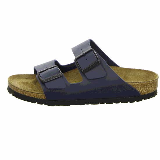 BIRKENSTOCK Pantoletten blau Arizona blau.Birkoflor