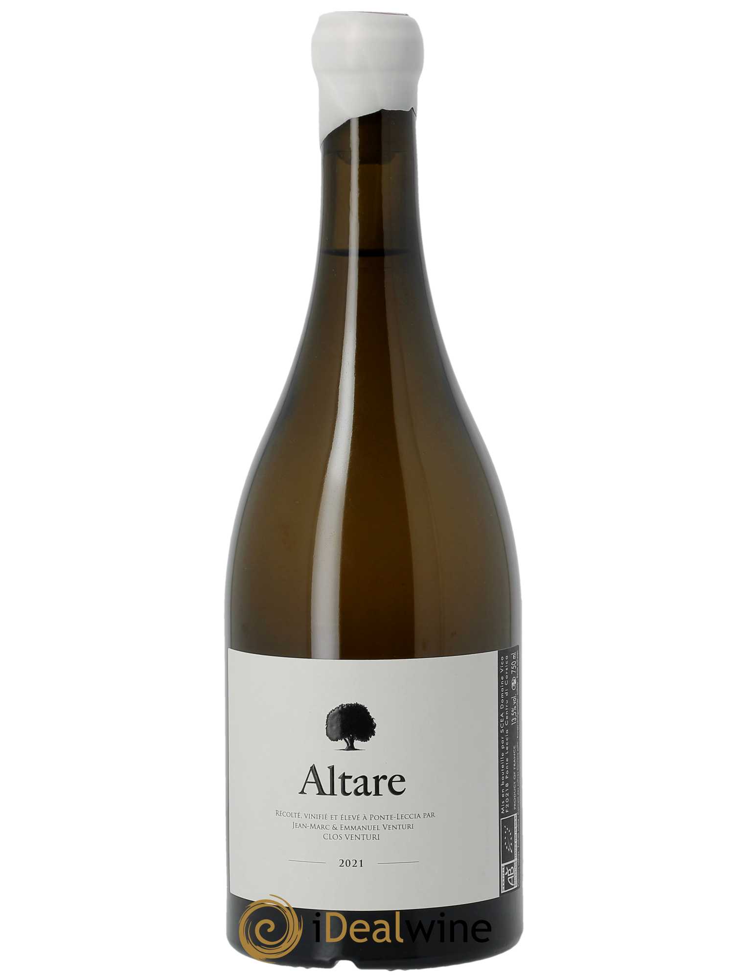 Vin de Corse Altare Clos Venturi  2021 - Lot de 1 Bouteille
