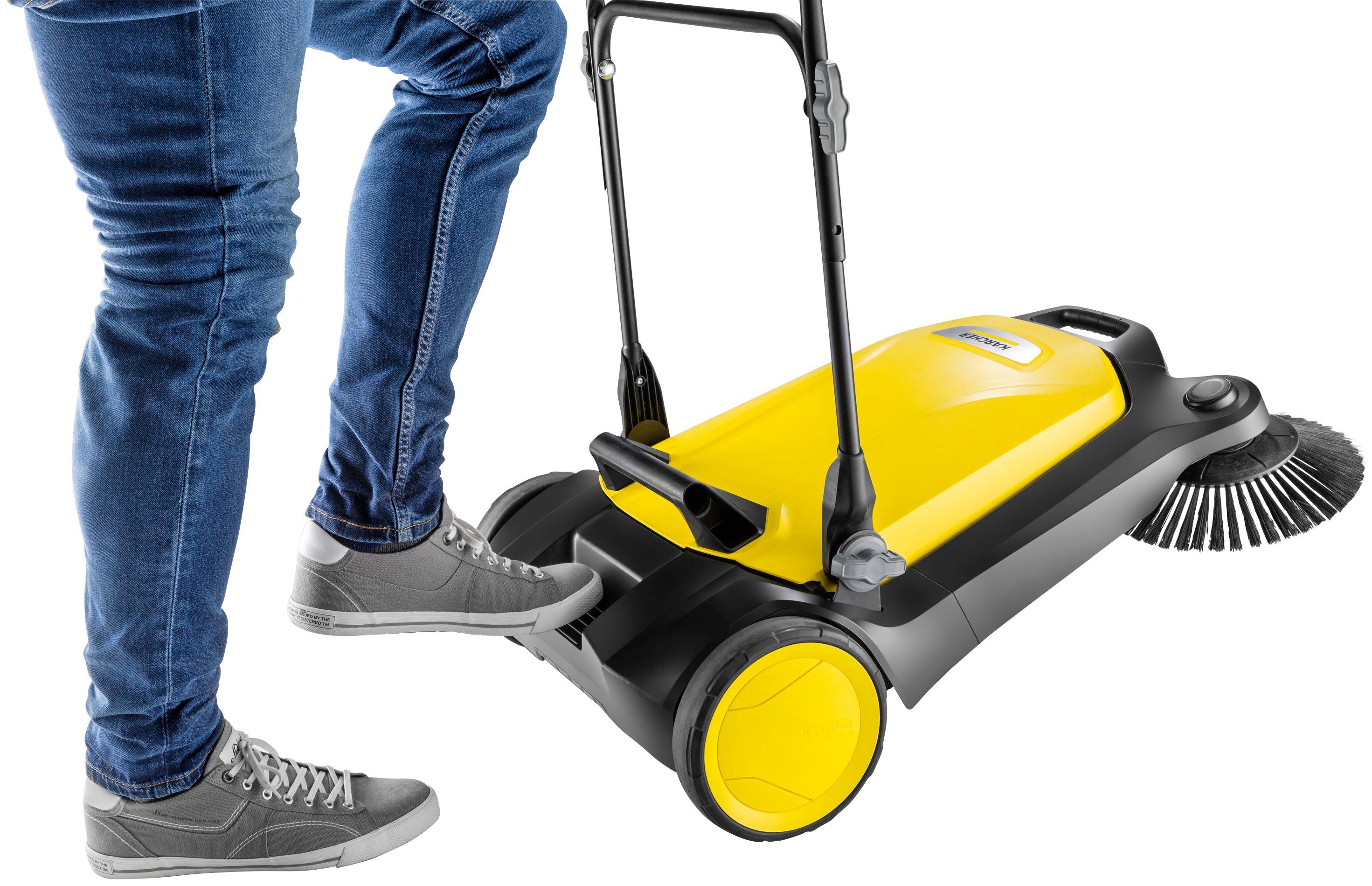 KÄRCHER Handkehrmaschine S 4, 51 cm Arbeitsbreite, mit Seitenbesen