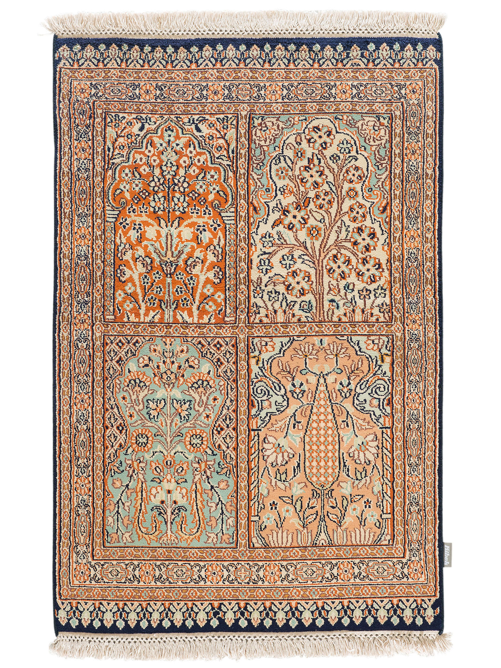 Kaschmir Seide 18/18 ca. 62 x 94 cm, Unikat / Einzelstück