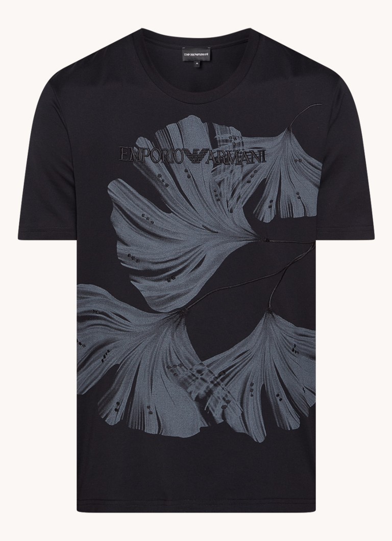 Tricou Emporio Armani cu logo imprimat