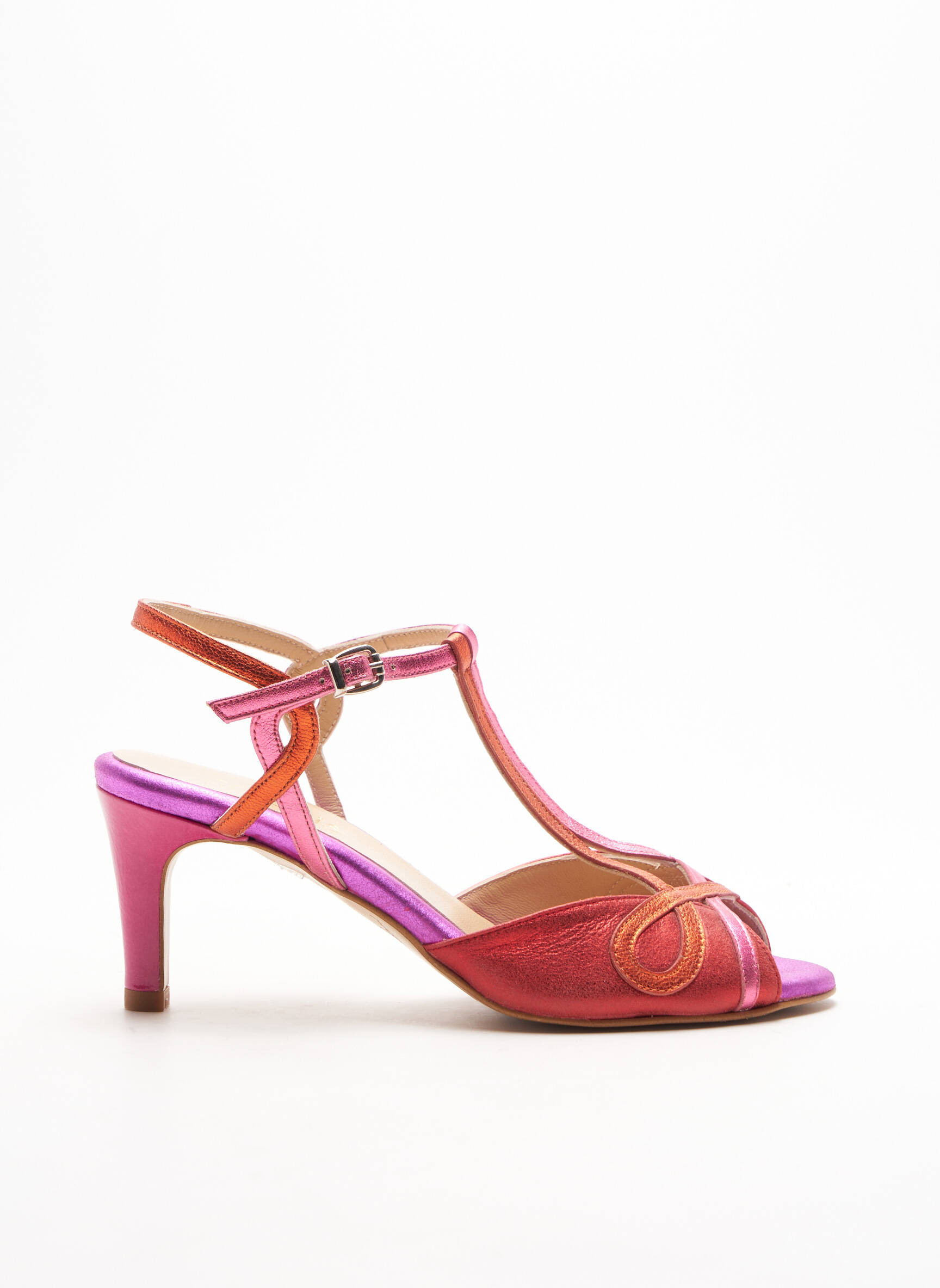 Creatis Sandales Nu Pieds Femme couleur rose
