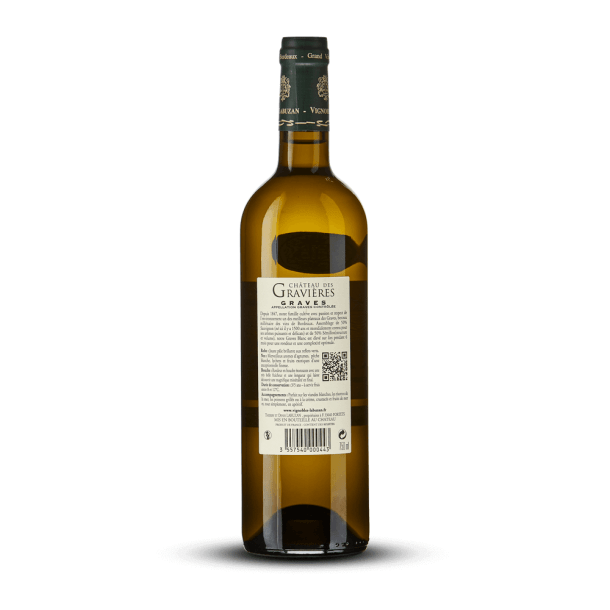 Château Des Gravières Graves Blanc 2021