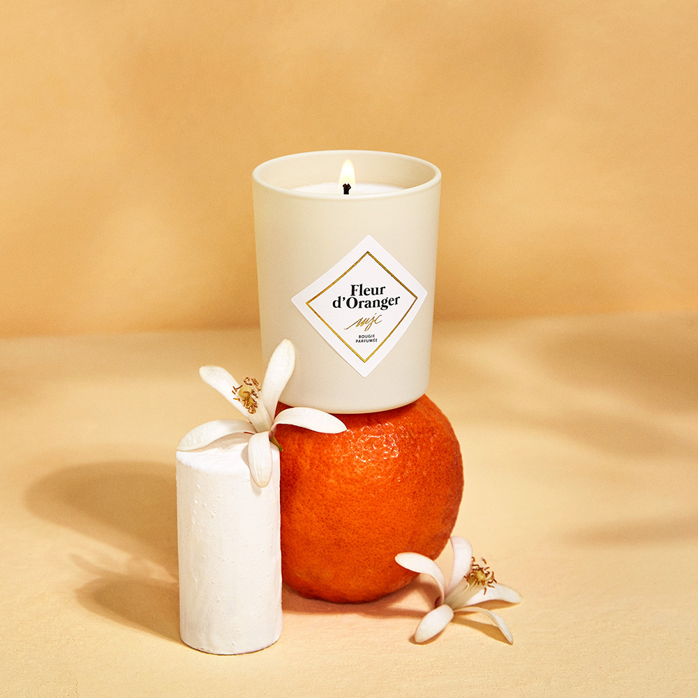 my jolie candle Bougie fleur d'oranger Bougie
