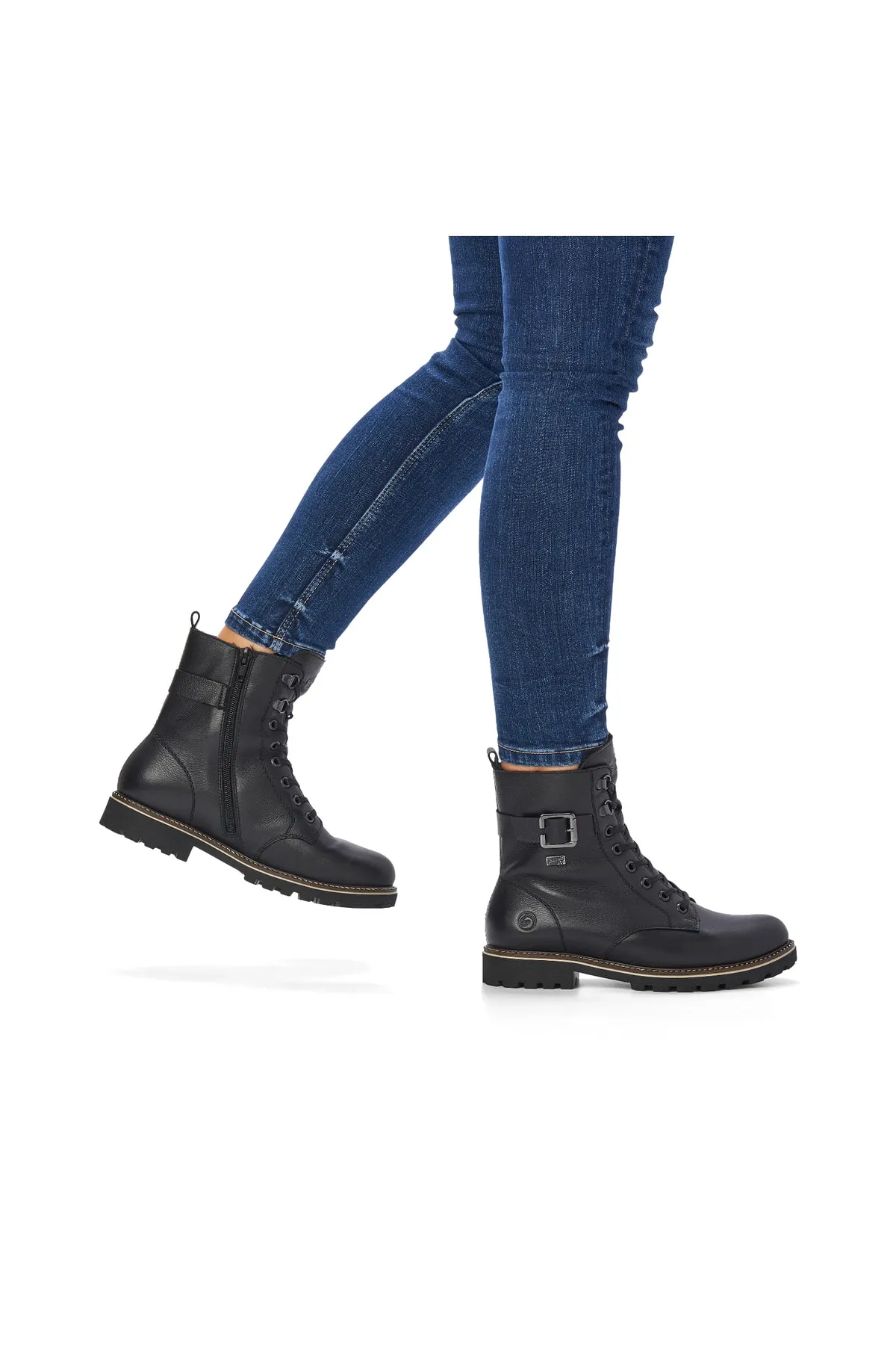 Remonte  Stiefelette - Schwarz - Blockabsatz