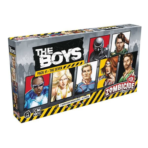Zombicide 2. Edition – The Boys Pack 1: The Seven (Erw.)