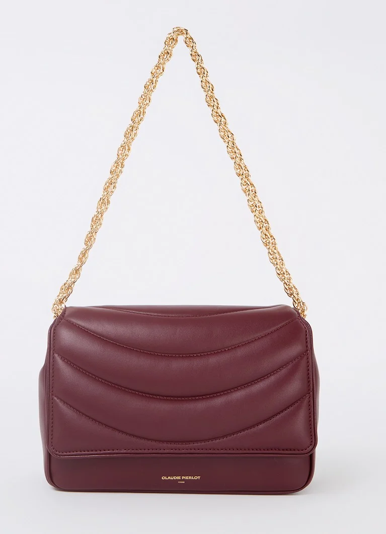 Borsa a tracolla Claudie Pierlot Alba in pelle di montone