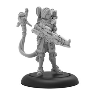 Warcaster Wild Cards Hero Solo - Doctor Myra Hurst (metal) (EN)