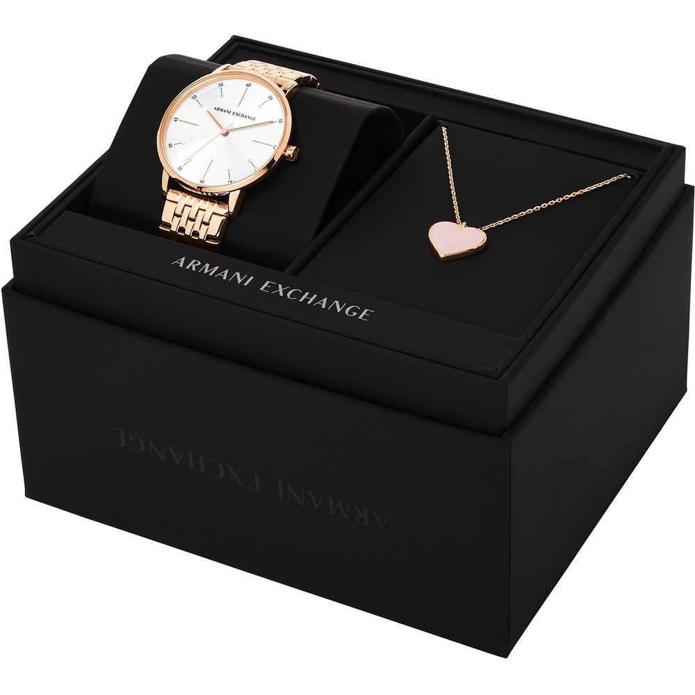 Armani Exchange Set de montres Acier inoxydable Bijoux