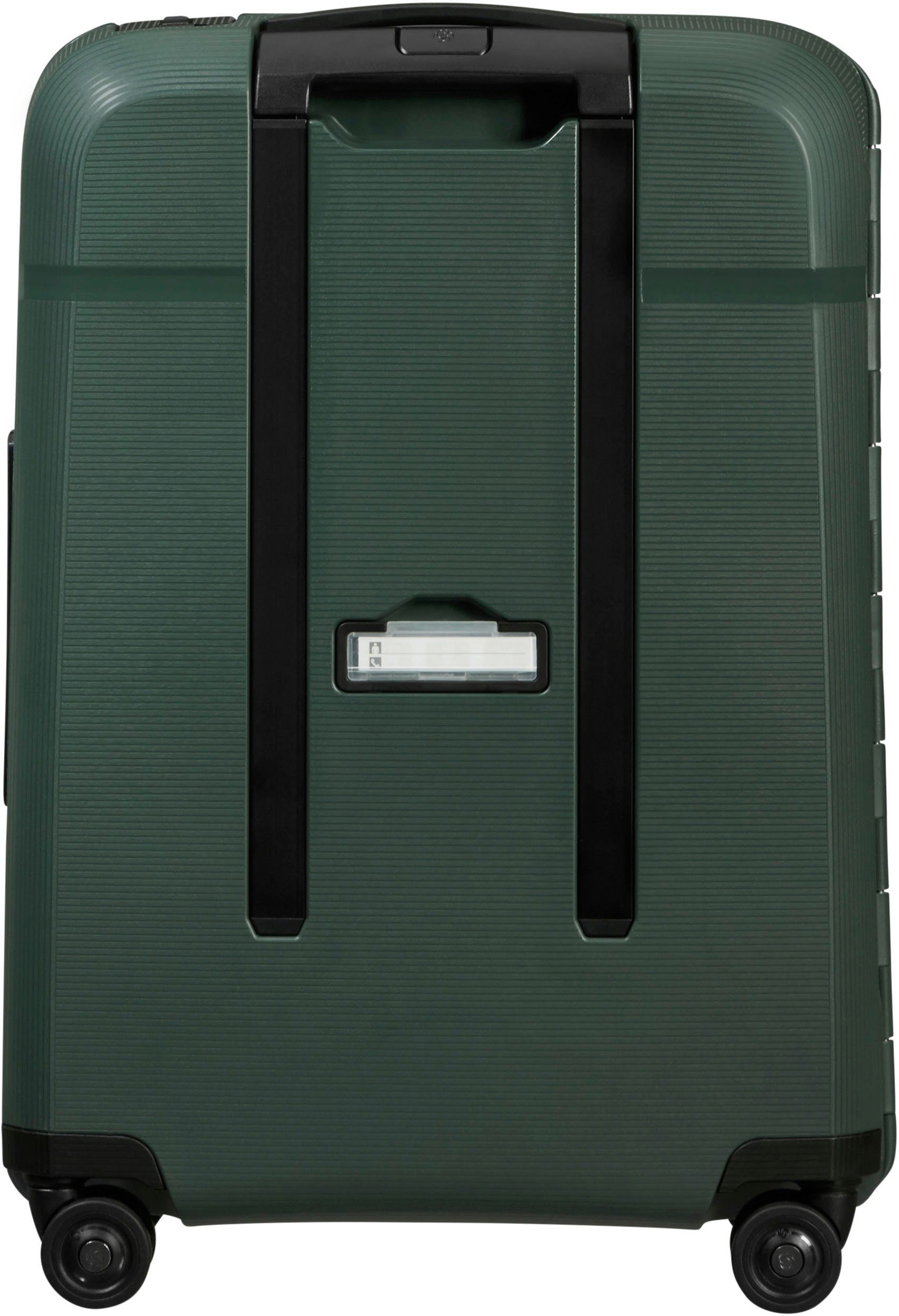 Samsonite Hartschalen-Trolley Magnum Eco forest green, 55 cm, 4 Rollen, aus recyceltem Material; Made in Europe