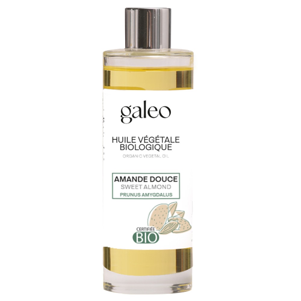 galeo HUILE VÉGÉTALE BIOLOGIQUE 100 ML AMANDEDOUCE Huile végétale biologique
