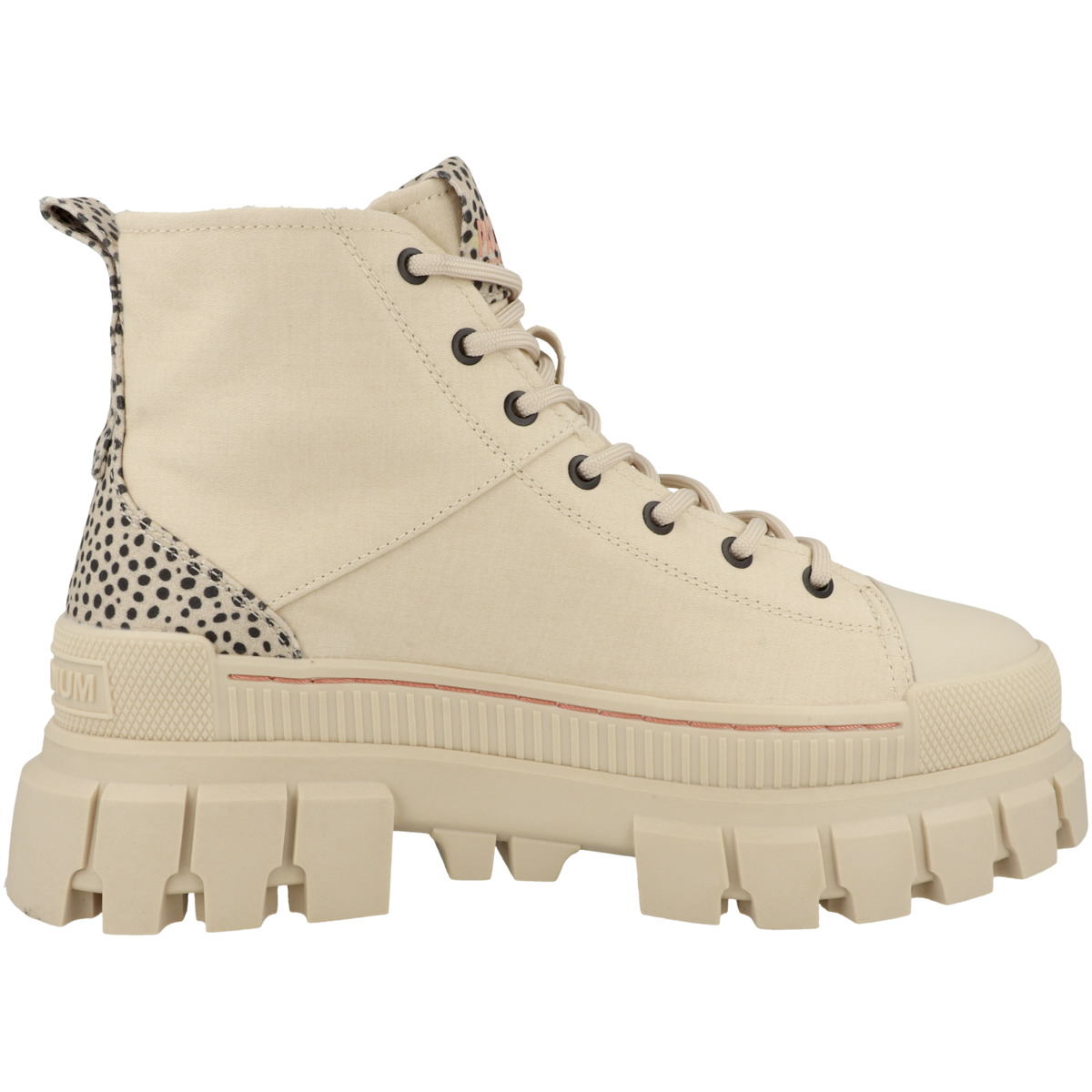 Palladium Revolt Safari Schnürboots creme