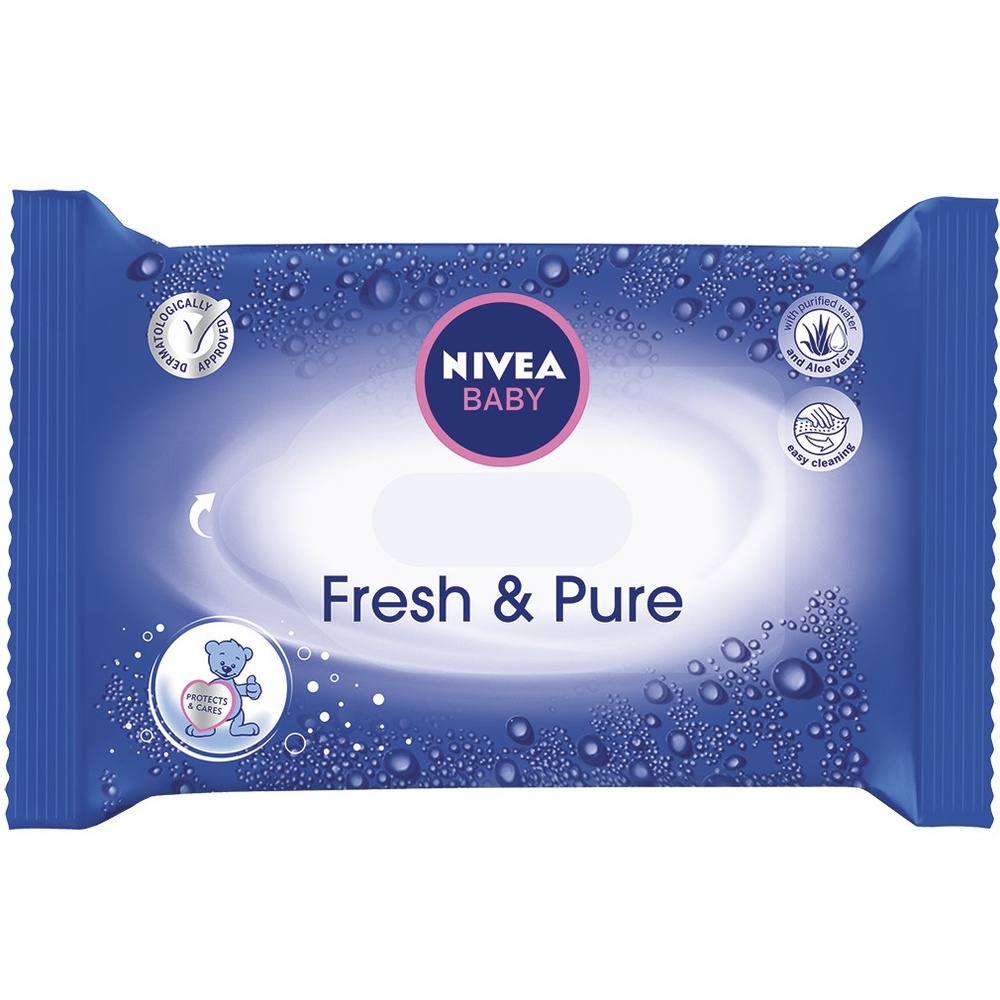 nivea Lingettes Bébé Fresh&Pure Lingettes Bébé
