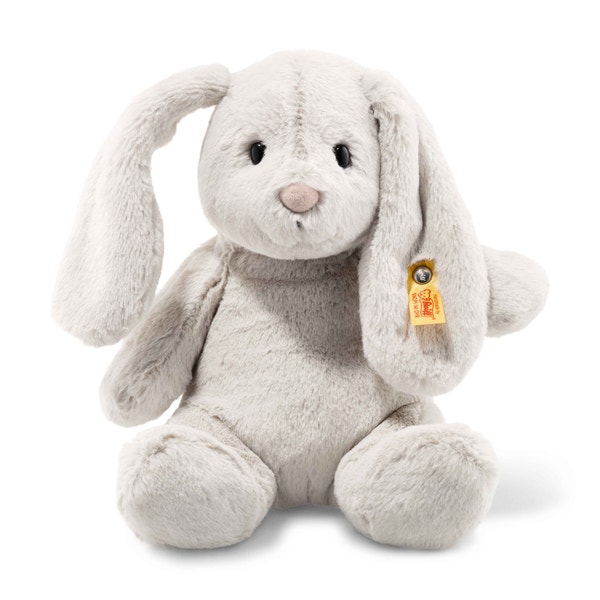 Hoppie Hase, 28 cm, hellgrau