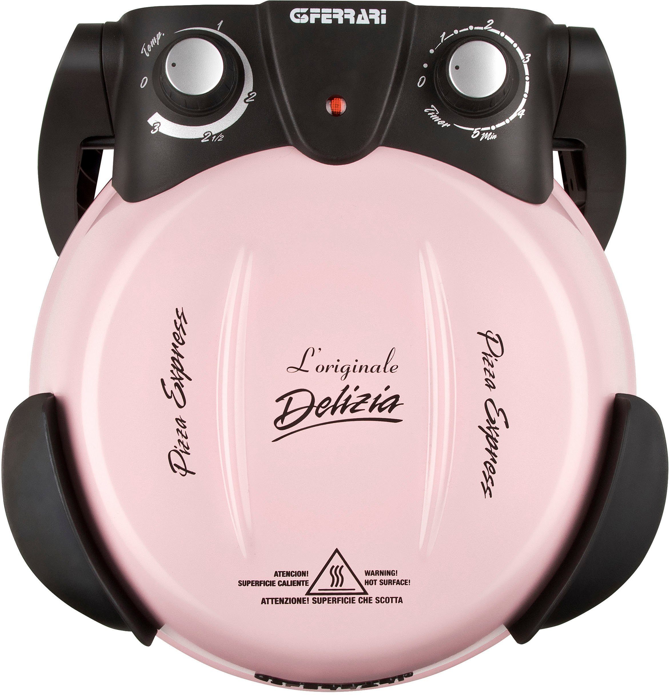 G3Ferrari Pizzaofen Delizia G1000616 Limited Edition, bis 400 Grad mit feuerfestem Naturstein