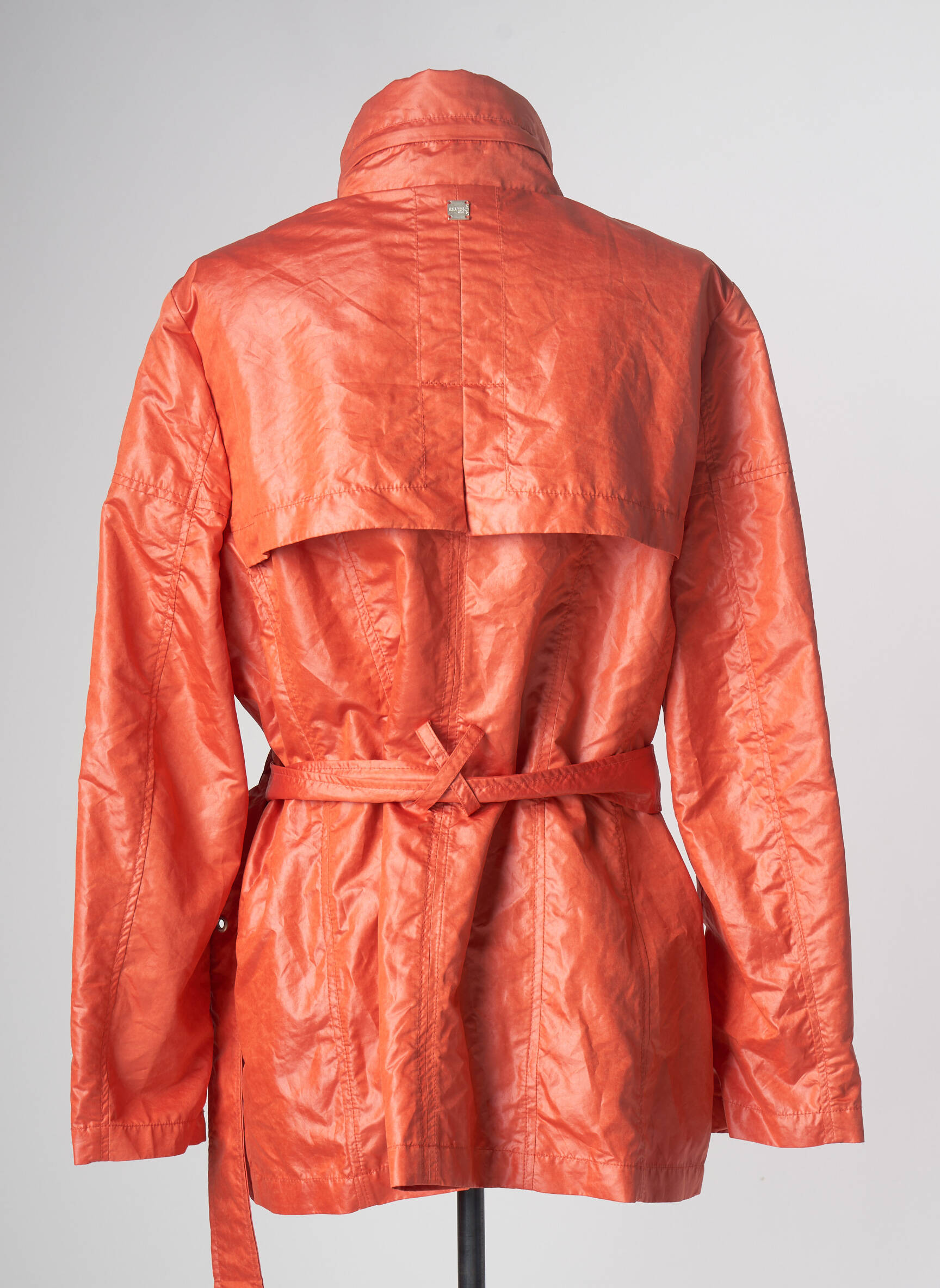 Rever Mile Impermeables Trenchs Femme couleur orange