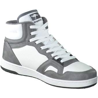 KangaROOS K-Slam Point Mid Sneaker in grau