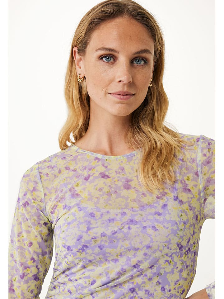 Mexx Kleid in Flieder/ Gelb günstig kaufen
