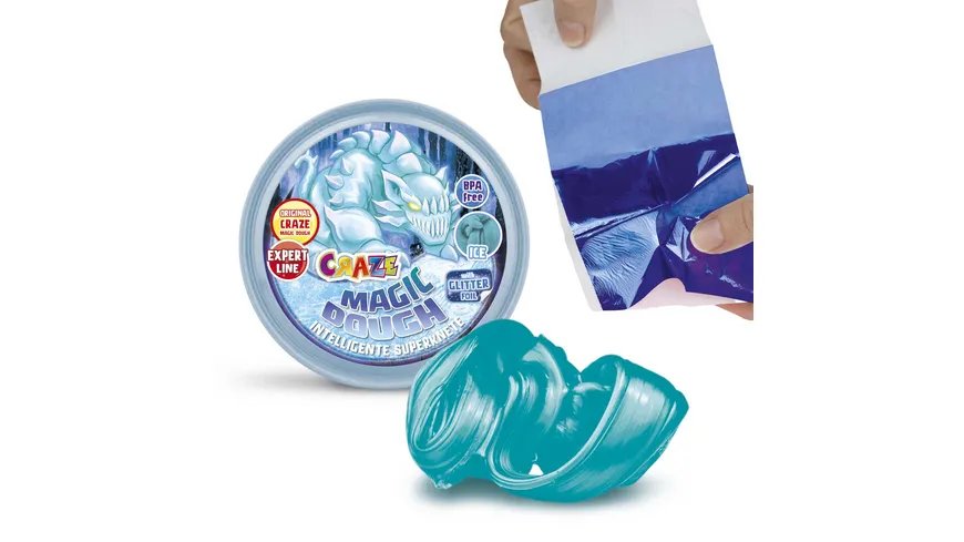 CRAZE - MAGIC DOUGH Dose mit 70gr intelligenter Superknete - Elements 70 g