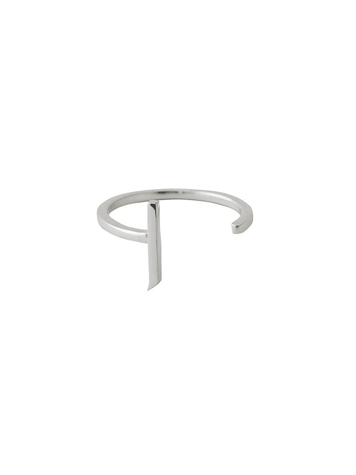 Design Letters Silber-Ring 
