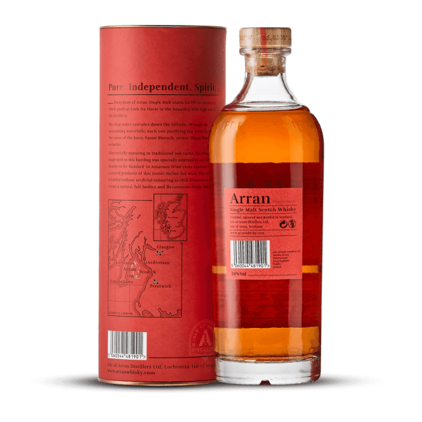 Arran The Amarone Cask Finish 50% + Etui