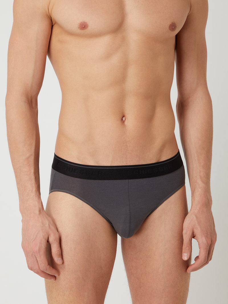Personal Fit Slip mit Stretch-Anteil in dunkelgrau