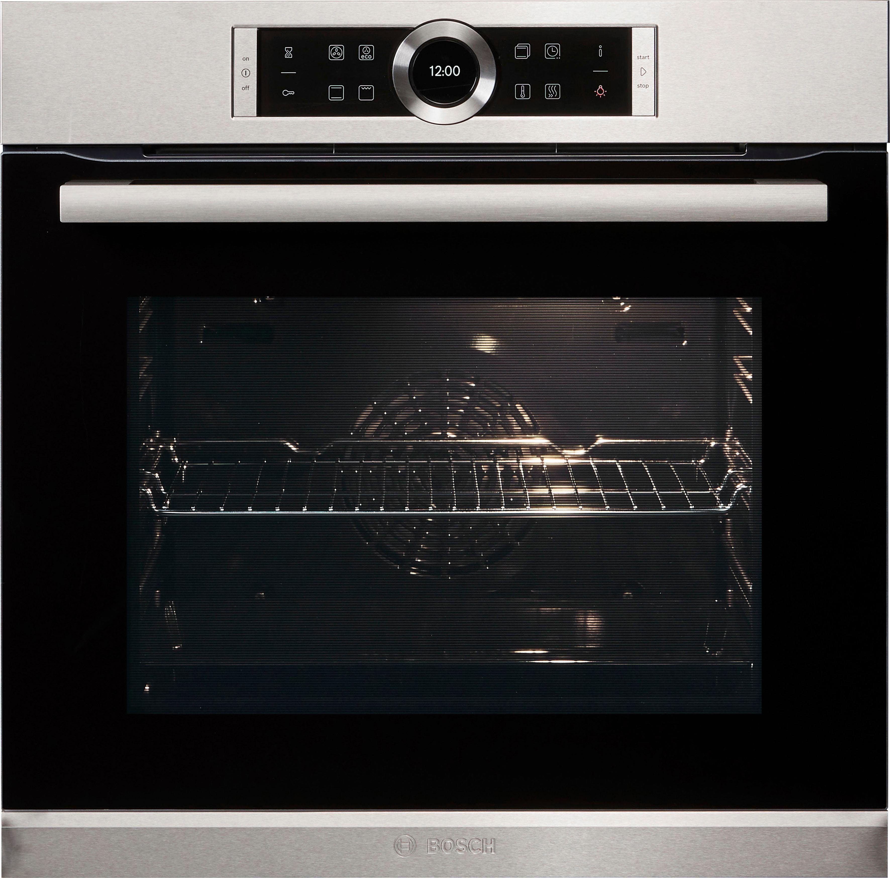 BOSCH Einbaubackofen 8 HBG632TS1, mit 3-fach-Teleskopauszug