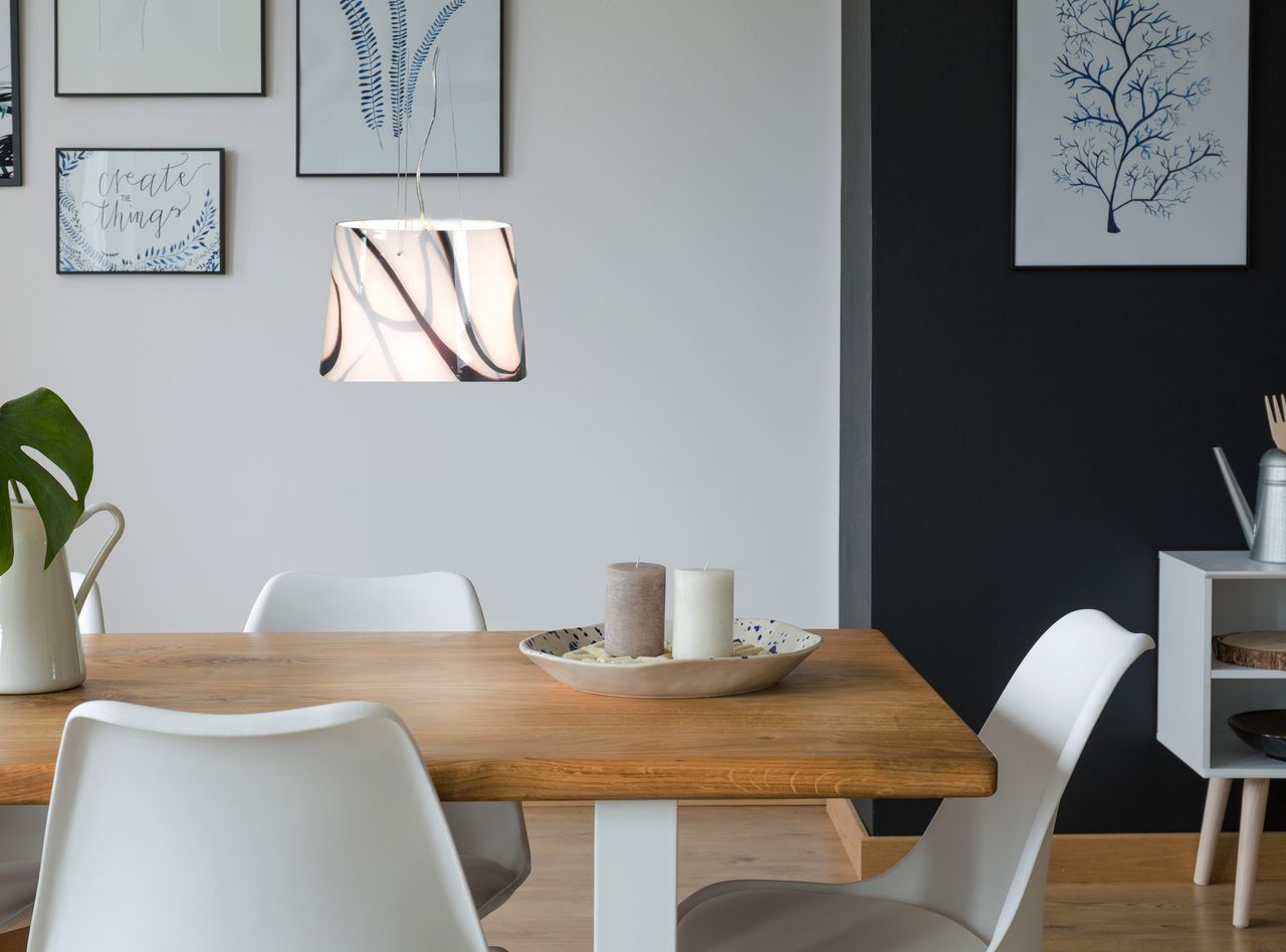 Näve Leuchten Glas-Pendelleuchte 