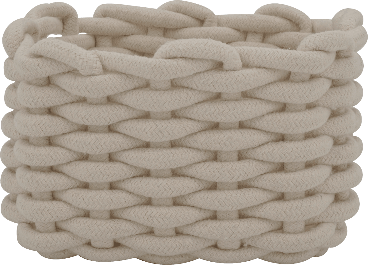 Aufbewahrungskorb klein weiß, 1 St