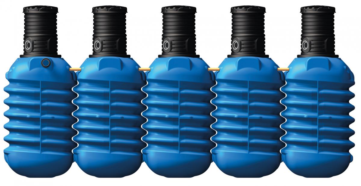 4rain MODULARIS Erdtank-Komplettpaket 12.500 L Haus-Premium