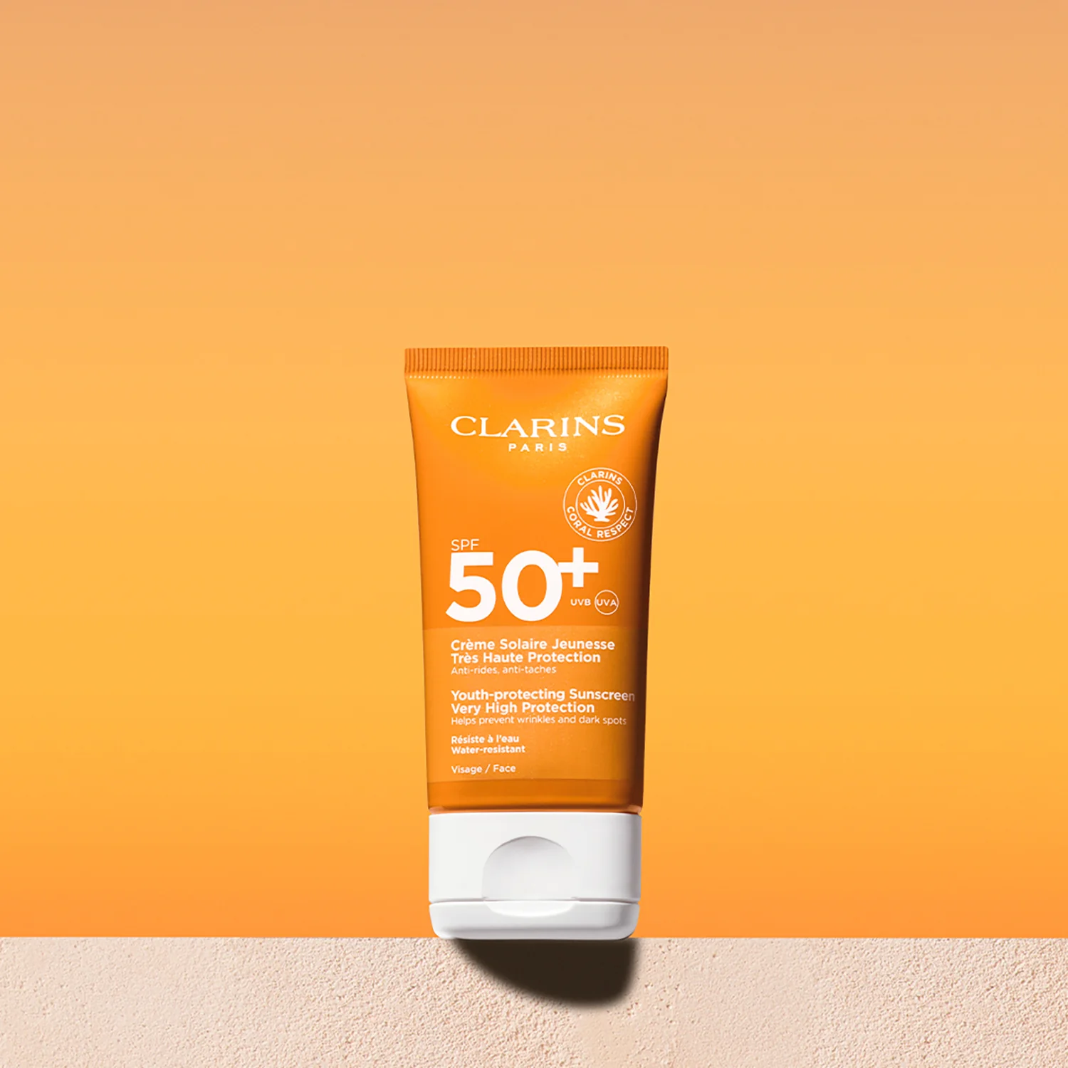 Sole Crème Solaire Jeunesse Très Haute Protection SPF50+ – Sonnenschutz für das Gesicht mit hohem Schutz.