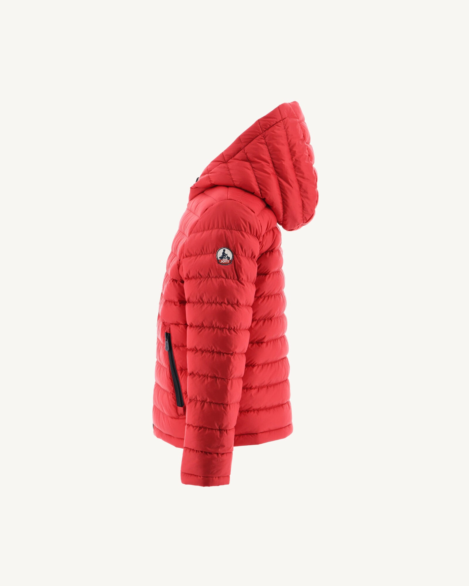 Doudoune réversible à capuche enfant Marine/Rouge Zurich