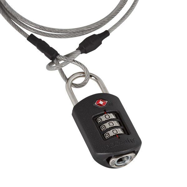 PROSAFE 1000 COMBINATION LOCK WITH STEEL CABLE - Gepäcksicherung