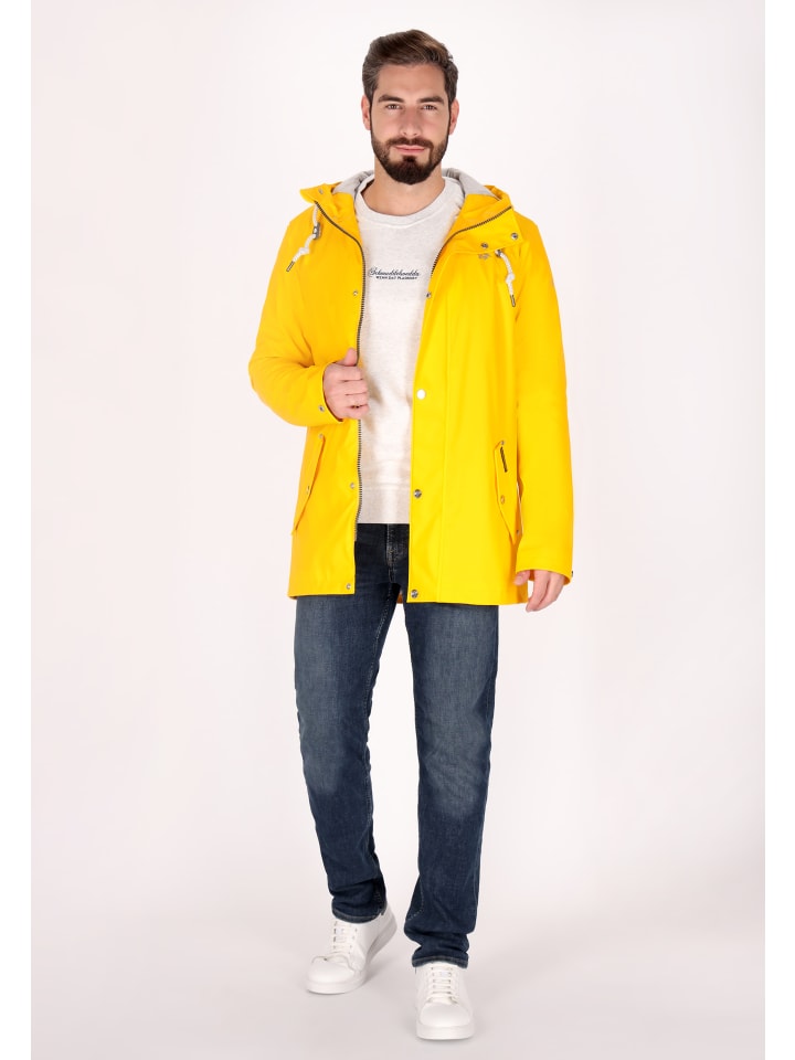 Schmuddelwedda Regenjacke in Gelb günstig kaufen