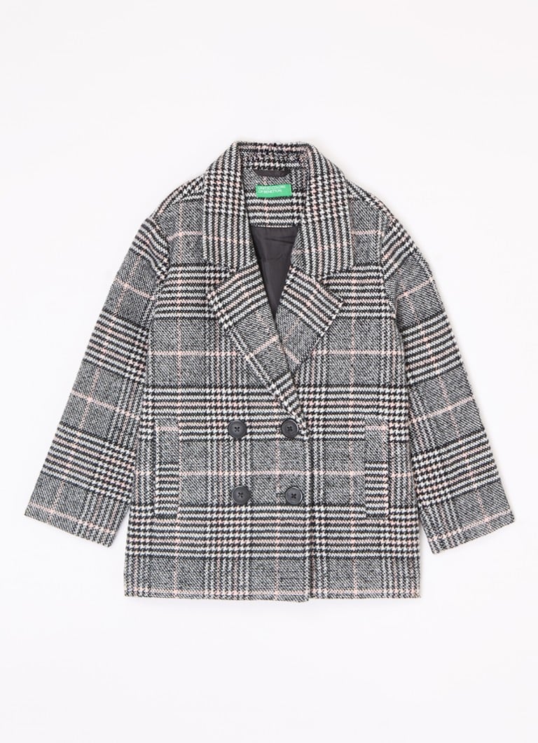 Cappotto Benetton in misto lana con tasche laterali