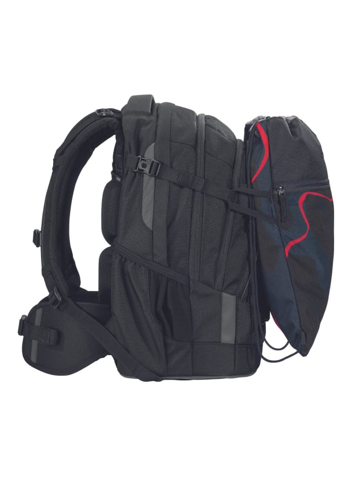 Coocazoo Sportbeutel Lava Lines in Schwarz günstig kaufen onesize