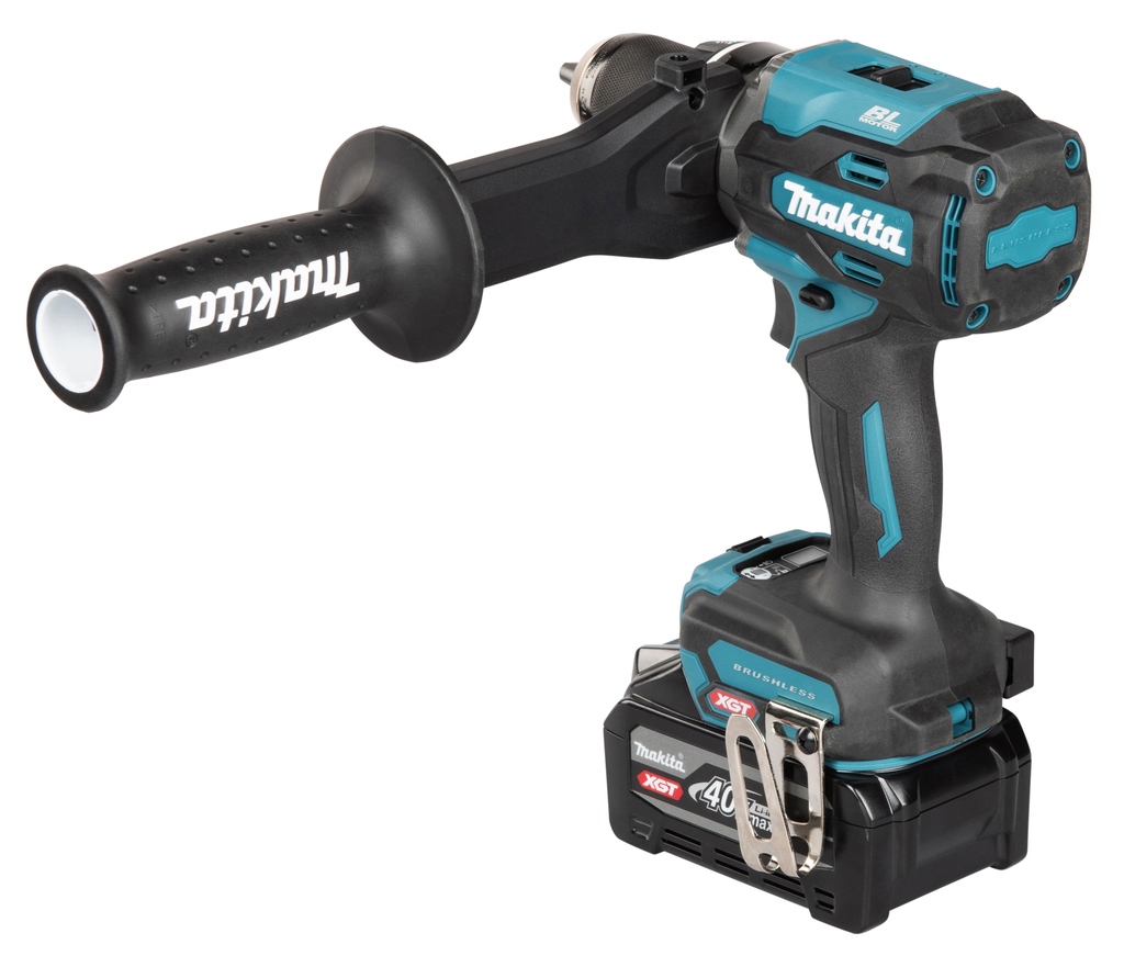 Makita DF003GU201 XGT 40 V Max Akku-Bohrschrauber inkl. 2x 4,0-Ah-Akkus und Ladegerät in Mbox