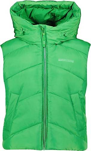 Marc O' Polo DENIM Damen Steppweste mit Kapuze