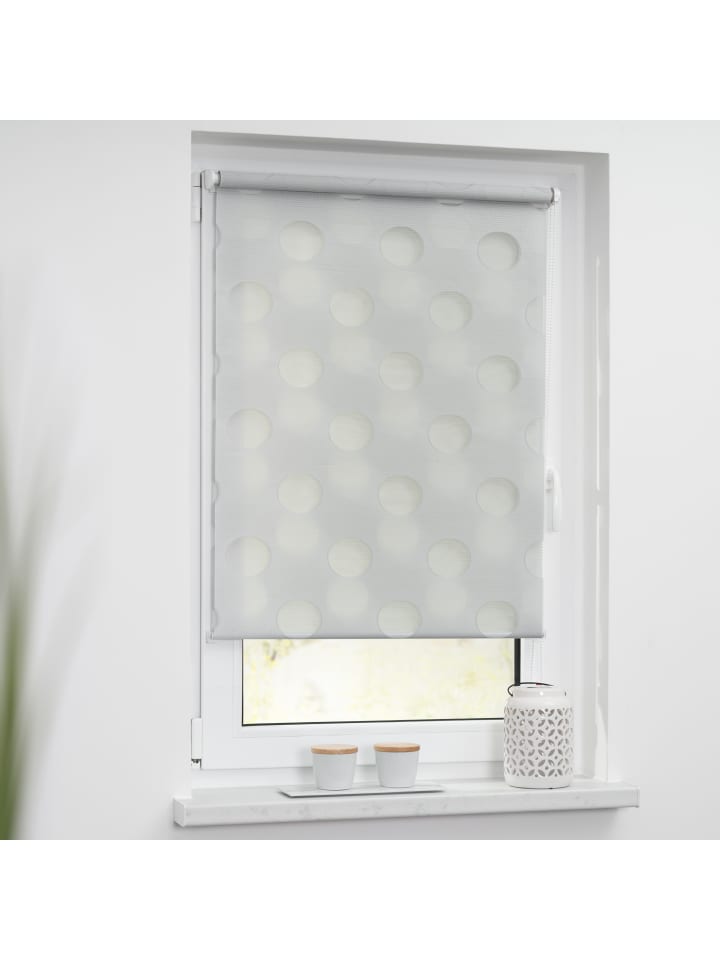 Lichtblick Doppelrollo in Grau günstig kaufen