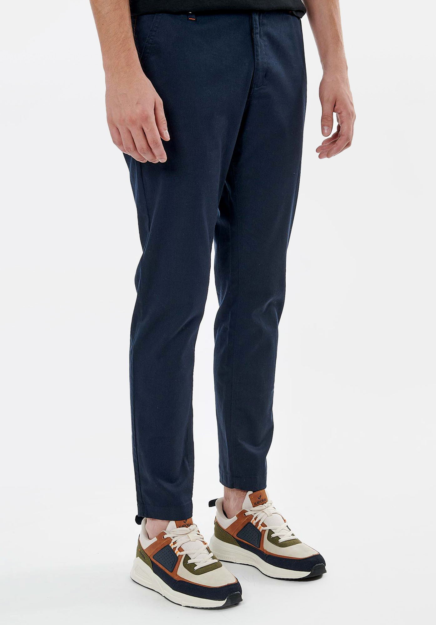 CRUSH  Pantalon slim bleu marine homme