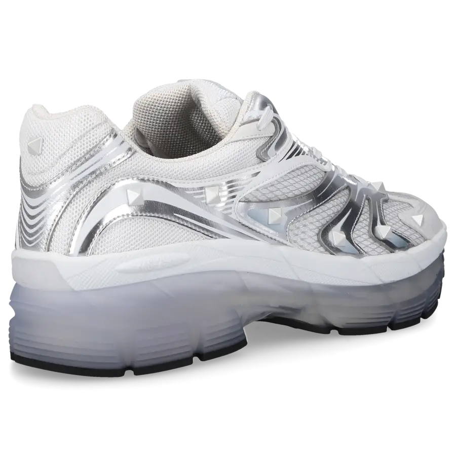 Valentino Garavani - Sneaker low MS-2960 Kalbsleder - weiß