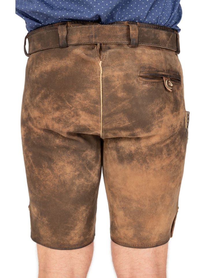 MADDOX Lederhose URGSEE in braun günstig kaufen