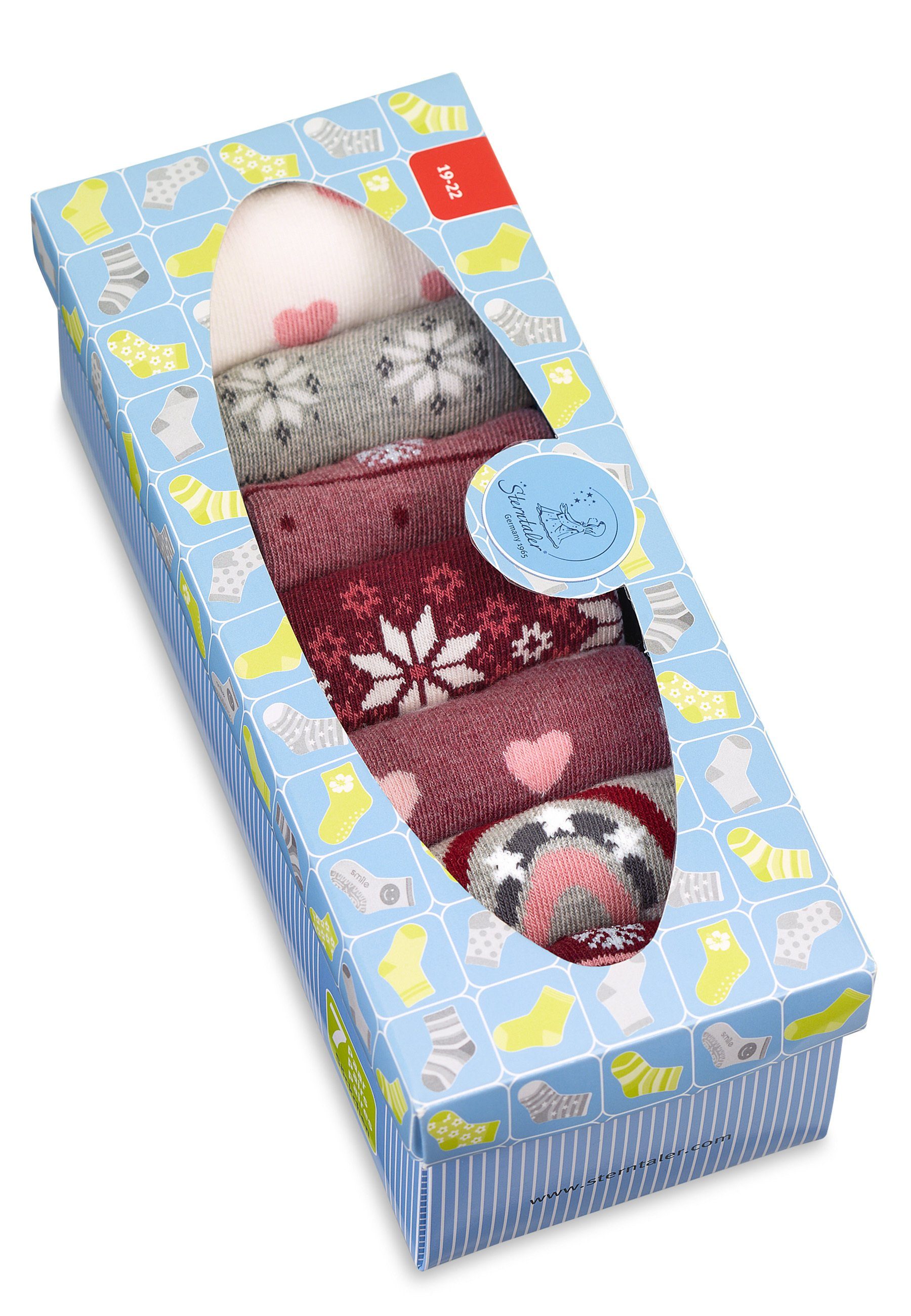 Sterntaler® Feinsöckchen Söckchen Mädchen, 7er-Box