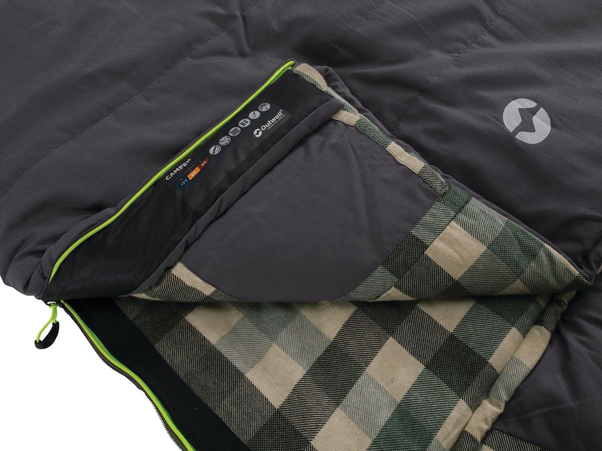 Outwell Camper Grey Schlafsack - Rechts
