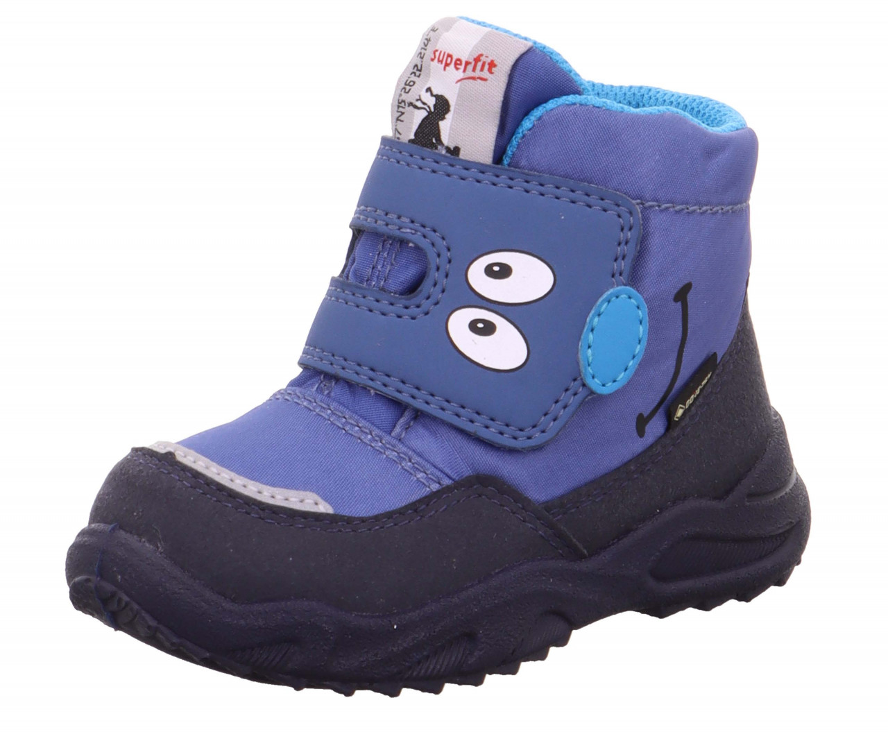 GLACIER - Blau/TürkisBoots mit Klettverschluss