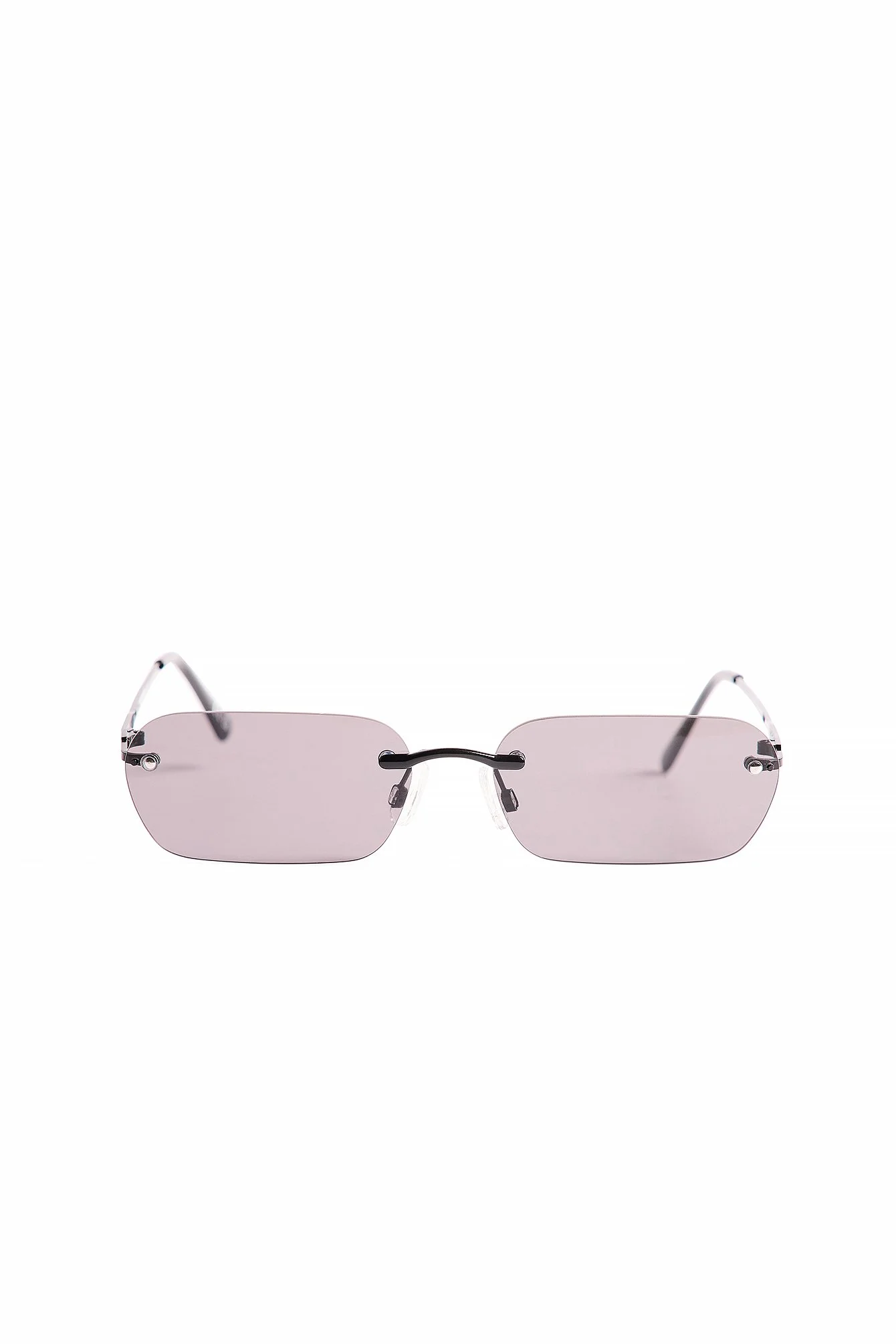 Randlose schmale Sonnenbrille